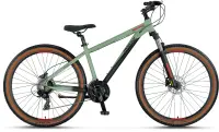 Bicicleta MTB Mosso Wildfire Man Hidraulic, roata 27.5 , cadru 18 din aluminiu, culoare verde mat