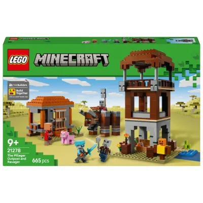 Lego Minecraft - Avanpostul Jefuitorului si Distrugator (21278)
