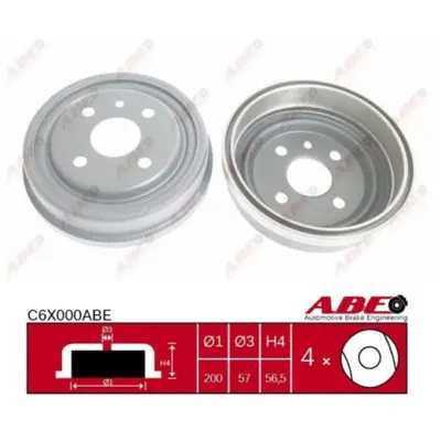 Tambur frana ABE C6X000ABE