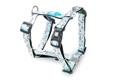 Ham ajustabil Max & Molly, multicolor, cu imprimeu unicorn, marime S