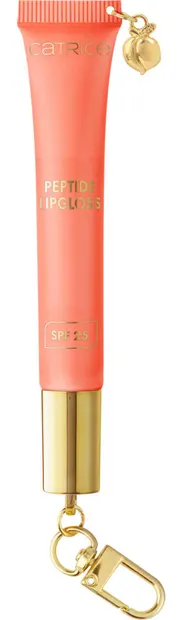 Catrice Gloss de buze The Summer Edit Peptide, SPF25, C03 Peach Iced Tea, 11.5 ml