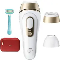 Braun IPL Silk·expert Pro 5 PL5221 dispozitiv inteligent IPL pentru îndepărtarea firelor de păr pentru corp, față, zona bikini și axile