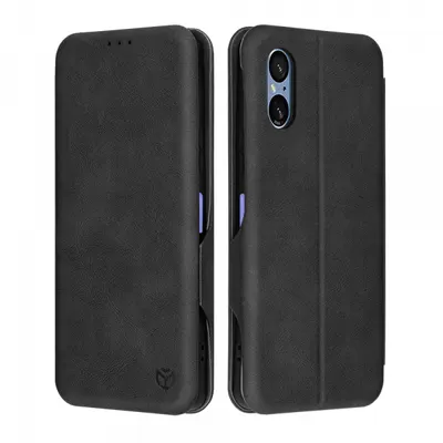 Husa pentru Sony Xperia 5 VI, Techsuit, Safe Wallet Plus, Neagra