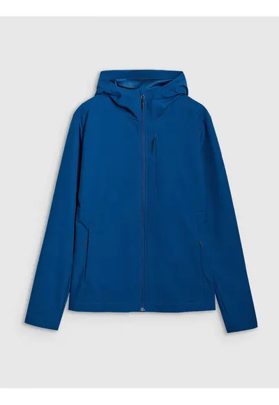 Jacheta softshell barbati - rezistenta la vant - poliester - primavara-vara - albastru