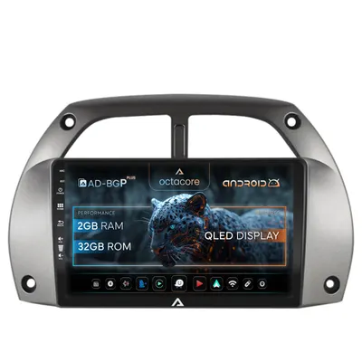 Navigatie Toyota RAV4 (2001-2006), Android, P-Octacore 2GB RAM + 32GB ROM, 9 Inch - AD-BGP9002+AD-BGRKIT109
