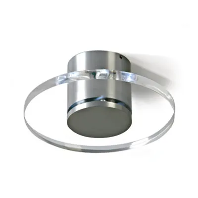 Roze-I-R LED 6x0,2W 3000K, IP20, aluminiu
