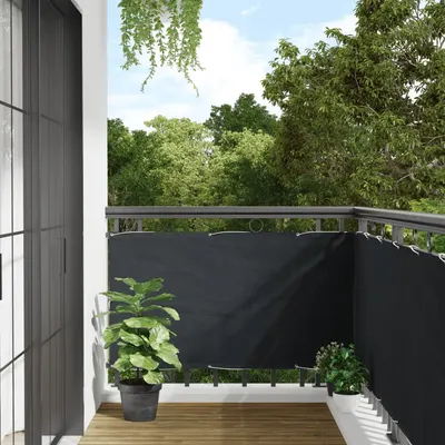 Gossi prelata balcon, material textil oxford, 75 x 600 cm, antracit