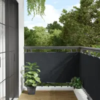 Gossi prelata balcon, material textil oxford, 75 x 600 cm, antracit
