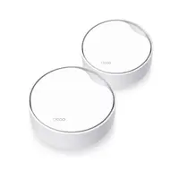 Sistem Mesh Gigabit Dual Band TP Link DECO X50-POE(2PK), 2.4/5 GHz, 3000 Mbps, WiFi 6, PoE, 2 bucati