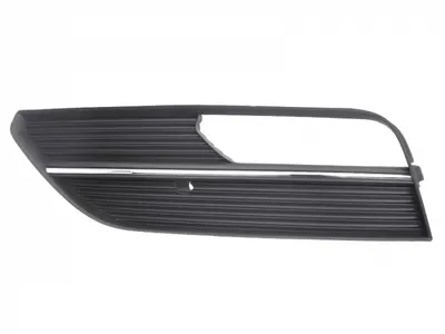 Grila bara fata stanga cu locas proiectoare, crom AUDI A3 HATCHBACK intre 2012-2016