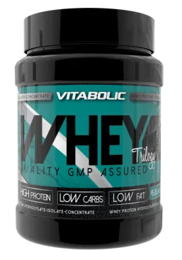 New Whey Trilogy Strawberry, 450g, Vitabolic