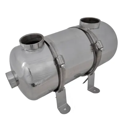 Schimbător de căldură pentru piscină 355 x 134 mm 40 kW
