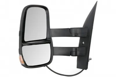 Oglinda laterala stanga (electric, convex, cu incalzire, lunga, cu semnalizator, cu senzor temperatura) potrivit IVECO DAILY VI 03.14