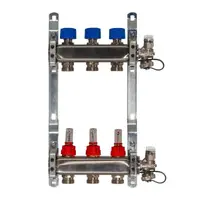 Distribuitor Pardoseala Inox cu Debitmetre 1 1/4”x3/4” 10 CAI, Heko