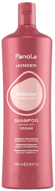 Fanola Wonder Volume Șampon pentru volum pentru păr subțire și fără viață, 1000 ml