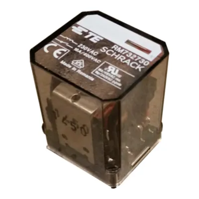 Releu RM 16A 230VAC 3CC, Faston 187, (pentru soclu RM)