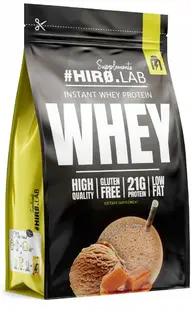 Instant Whey Protein, înghețată cu caramel, 750 g, Hero.Lab