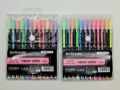 Pixuri Engros color neon 6307, set 12 buc