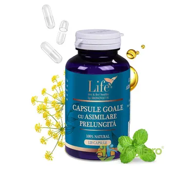 Capsule Goale cu Asimilare Prelungita 120cps