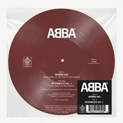 Mamma Mia (Picture Vinyl 7", 45 RPM)