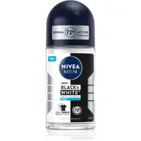 NIVEA MEN Invisible Black & White Fresh deodorant roll-on antiperspirant pentru barbati