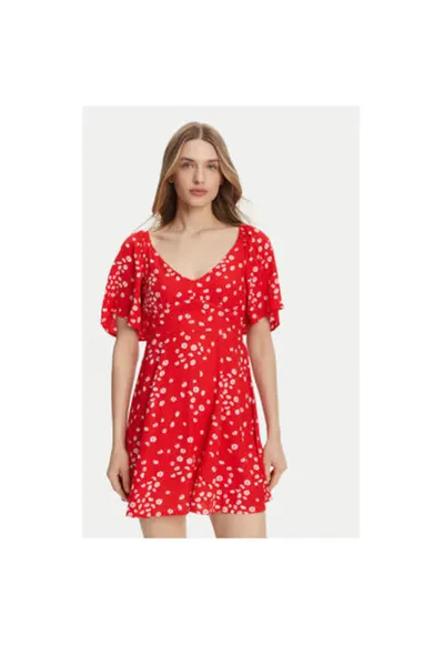 Rochie de vara dama ERJWD038807 - Rosu