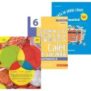 Set 3 caiete pentru Vacanta de vara Matematica clasa a 6-a
