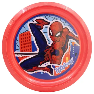 Farfurie din polipropilenă Stor - Spiderman Mob Rules