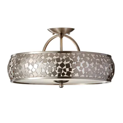 Plafoniera Zara 3 Light Semi-Flush Light
