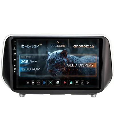 Navigatie Hyundai Santa Fe (2018-Prezent), Android, P-Octacore 2GB RAM + 32GB ROM, 9 Inch - AD-BGP9002+AD-BGRKIT223