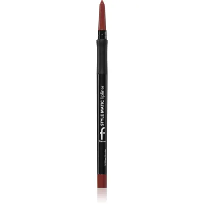 flormar Style Matic Lipliner dermatograf mat de buze rezistent la apa culoare 21 Bitter Chocolate 0.35 g