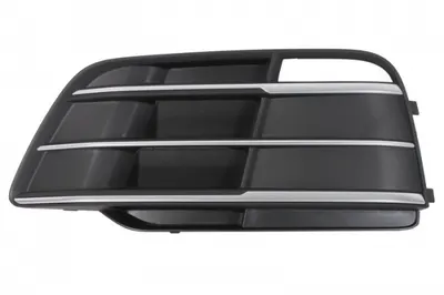 Element bara fata stanga (cu orificii senzori parcare, plastic, negru lucios gri, S-LINE) potrivit AUDI Q5 FYT 11.20