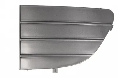 Grila bara fata stanga (plastic, argintiu) FIAT PUNTO EVO intre 2008-2012