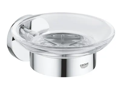 Savoniera Grohe Start, pe perete, 125 mm, metal/sticla, crom, 41193000