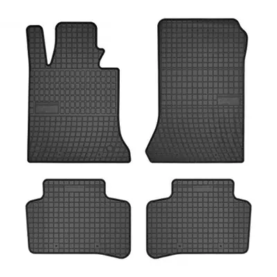 Set covorase auto din cauciuc Mercedes GLK X204 2008-2015, presuri FROGUM, negre, 4 buc.