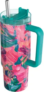 Cană termică Quokka Vibe - Oil Petals, 880 ml
