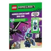 LEGO MINECRAFT Marea aventura din End. Activitati cu abtibilduri