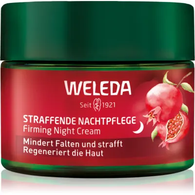 Weleda Pomegranate crema de noapte pentru fermitate cu maca-peptide 40 ml