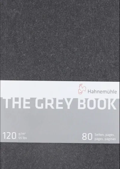 Bloc de schițe Hahnemuhle The Grey Book - A4, 40 de coli