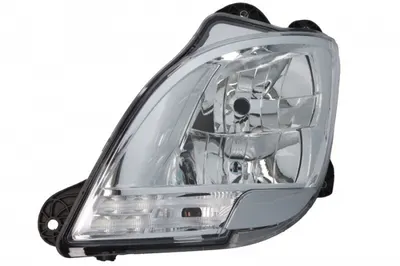 Far stanga (H1 H7 LED PY21W, electric, fara motor, cu lumina de zi, culoare interior: crom, culoare indicator: transparent) potrivit DAF CF, XF 106 10.12