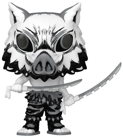 Figurină Funko POP! Animation: Demon Slayer - Inosuke Hashibira (Sumi-Ink) #2193