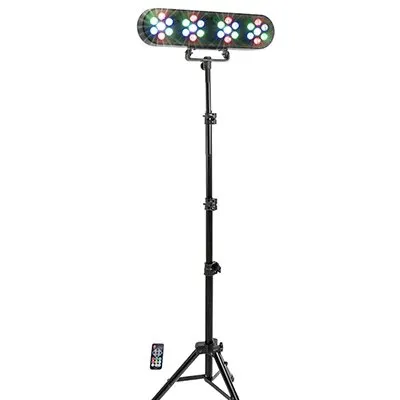 LED bar 4X7X1W RGBW + trepied Party FUNLED