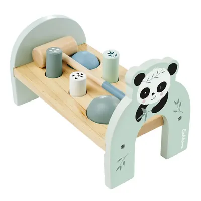 Joc de lemn cu bancuta si ciocanel Eichhorn Panda