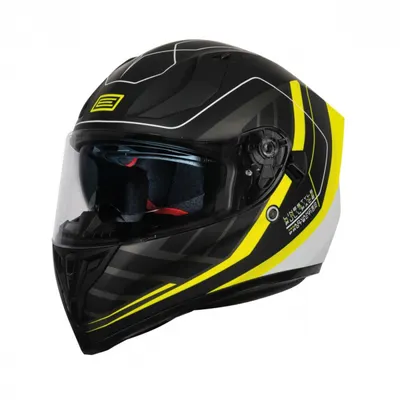 Casca moto integrala cu ochelari, Origine Strada Linestyle, culoare negru galben mat, marime S