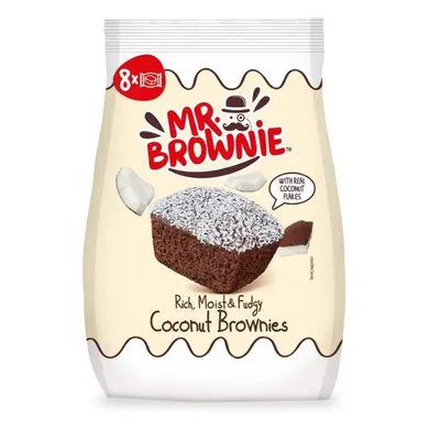 Prăjitura cu fulgi de cocos Mr Brownie, 200 g – Pachet En-gros