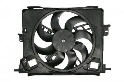 Ventilator radiator (cu carcasa) potrivit RENAULT TWINGO III; SMART FORFOUR, FORTWO 0.9 0.9LPG 1.0 07.14