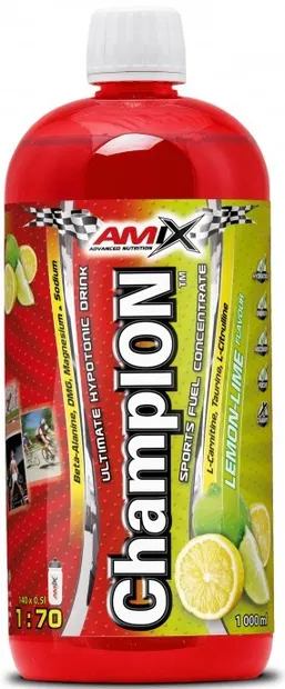 Champion Sports Fuel, lămâie și lime, 1000 ml, Amix