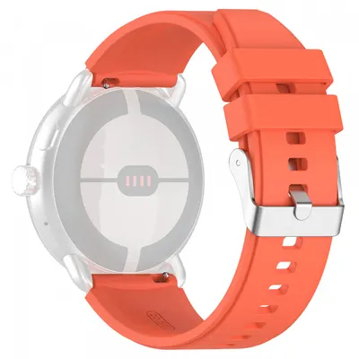 Curea Techsuit W026 pentru Huawei Watch / Xiaomi Watch Series, 22mm, Portocalie
