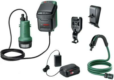 Pompă de grădină cu acumulator Bosch - GardenPump, 18V-2000, 2.5 Ah, 33.3 l/min