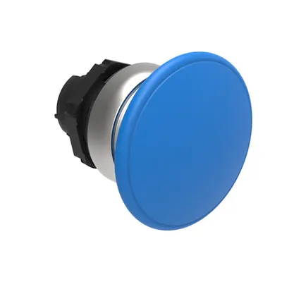Buton ciuperca Ø22MM PLATINUM SERIES, diametru, Ø40MM. BLUE